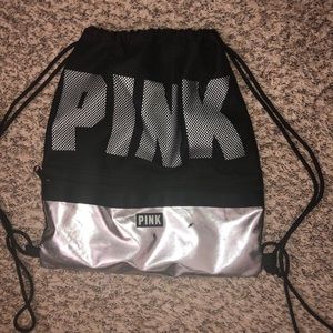 PINK draw string bag